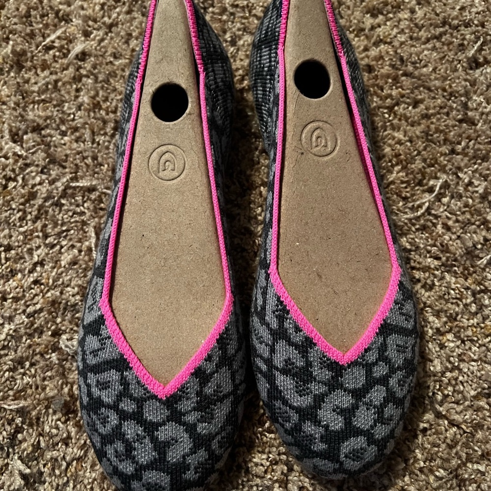 Rothy ballet shoe